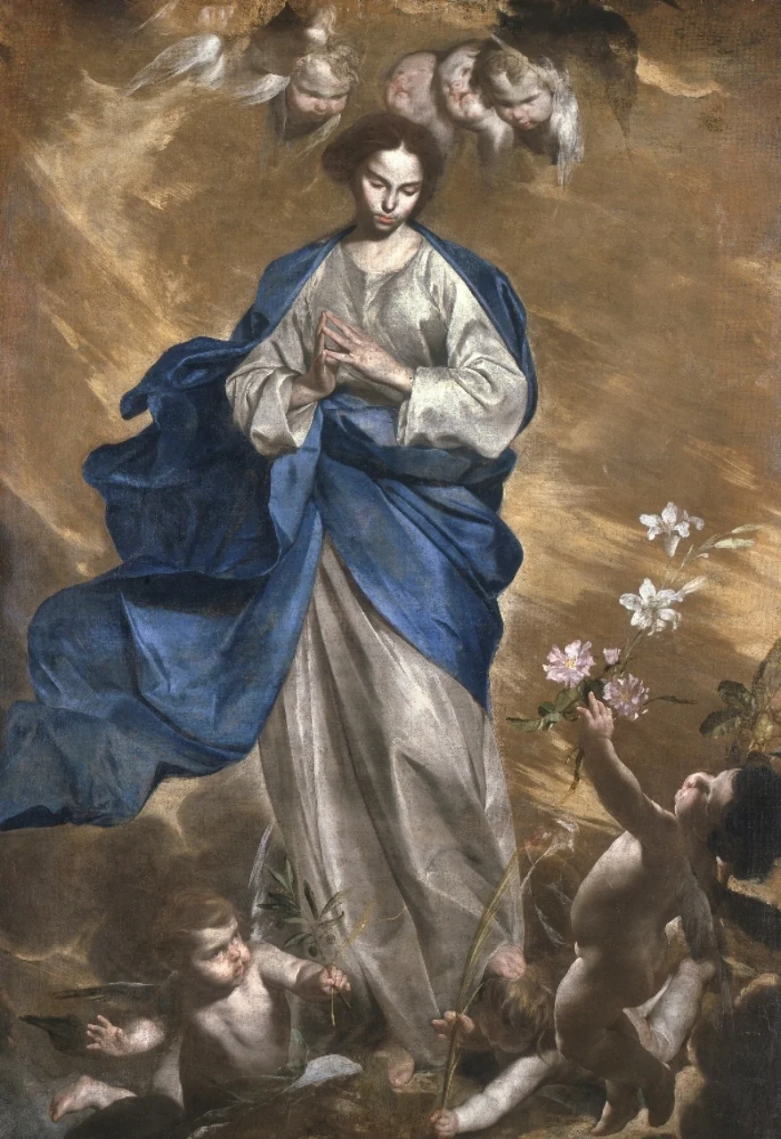 The Immaculate Virgin, by Bernardo Cavallino, oil, 1650
