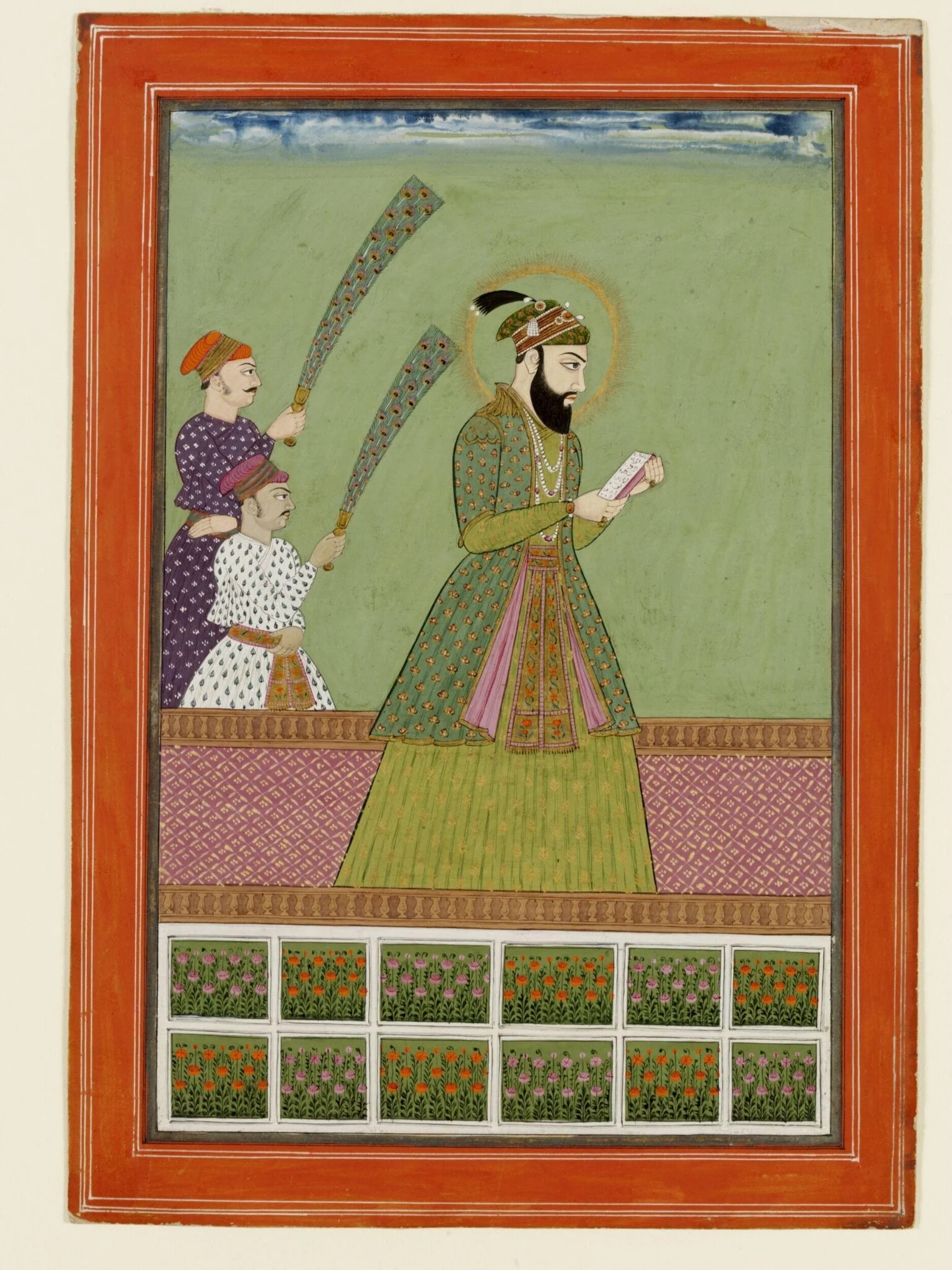 Nasir Jang, by Unknown, paint, 1745