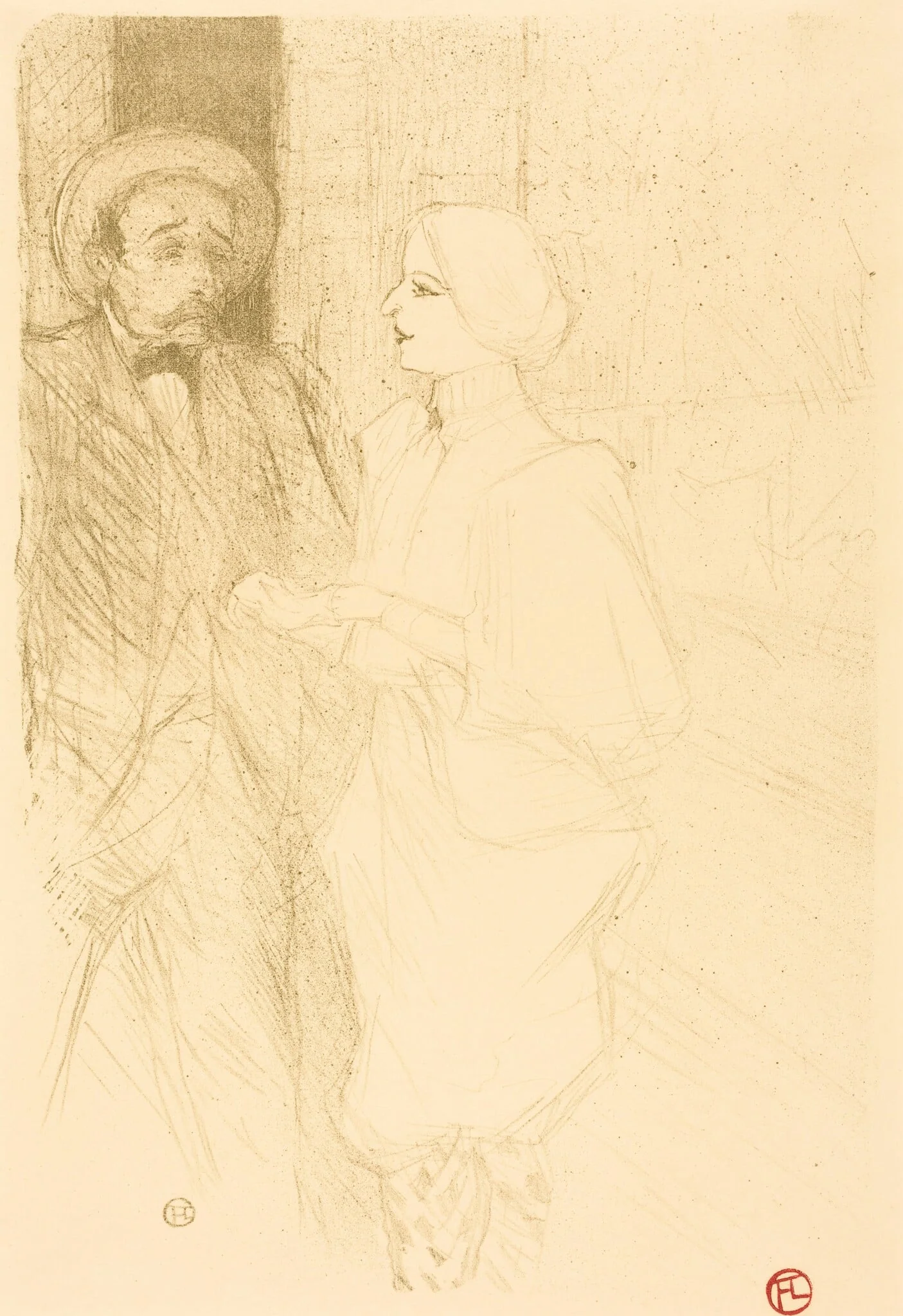 Yahne and Mayer in "L'age difficile" (Yahne et Mayer dans "L'age difficile")