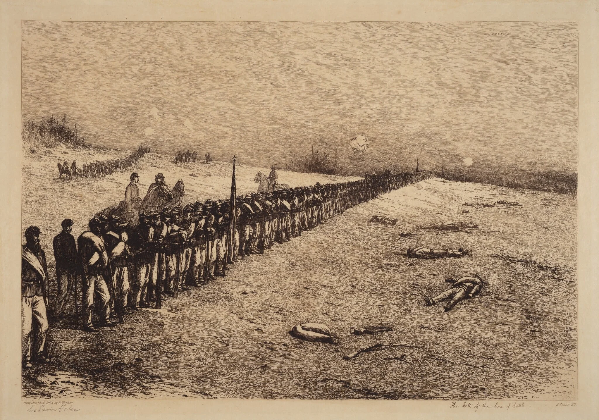 The Halt of the Line of Battle