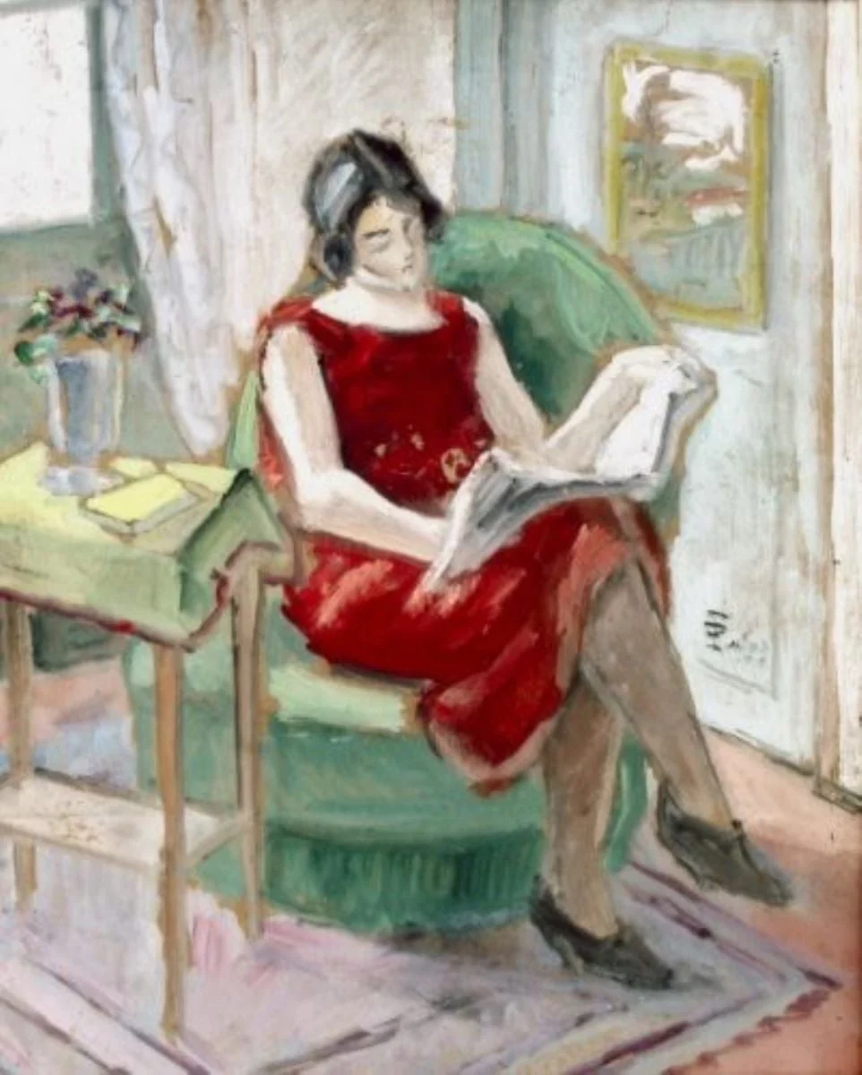 Fată citind, by Theodor Pallady, unspecified