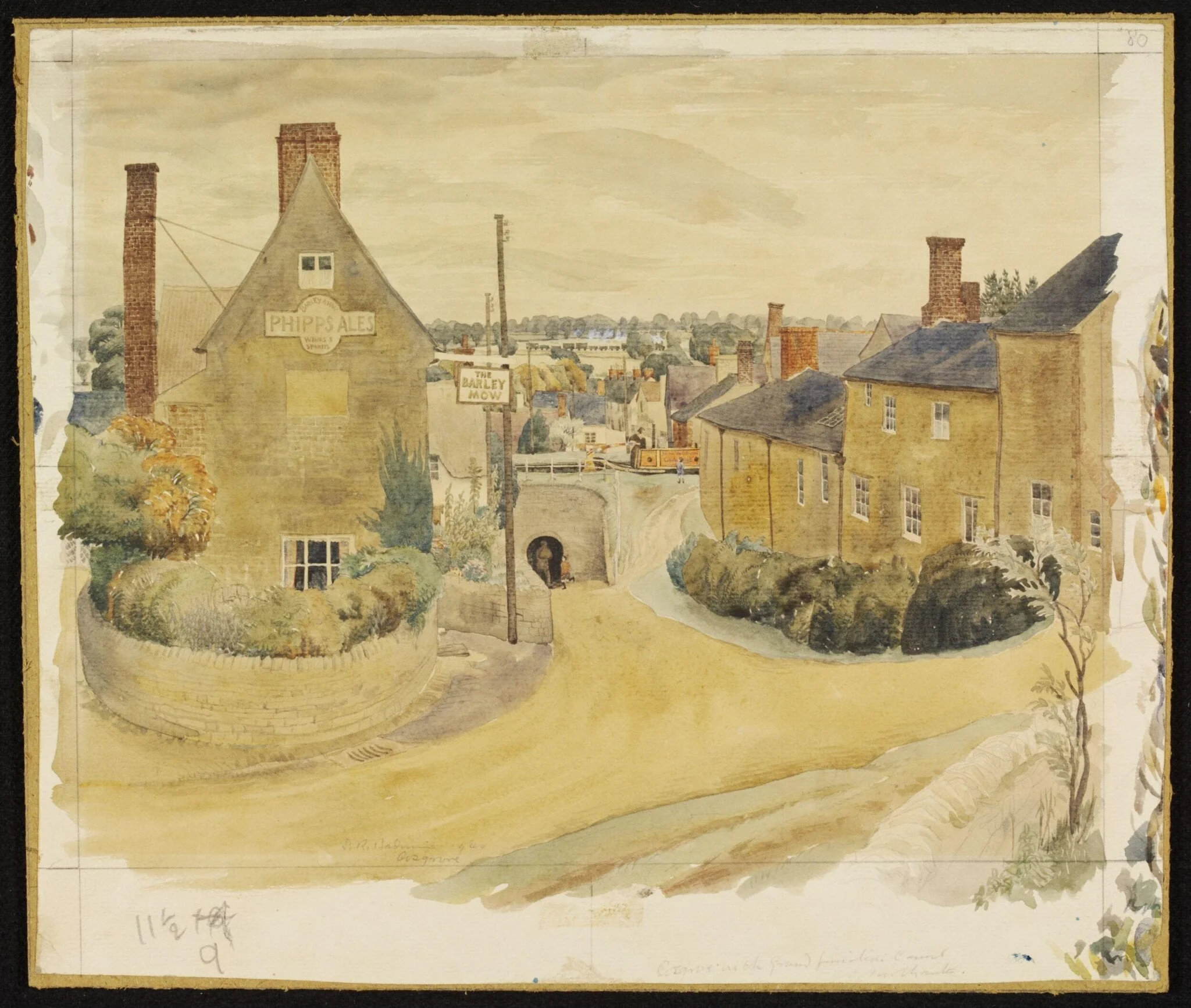 Cosgrove, by Badmin, watercolor, 1940