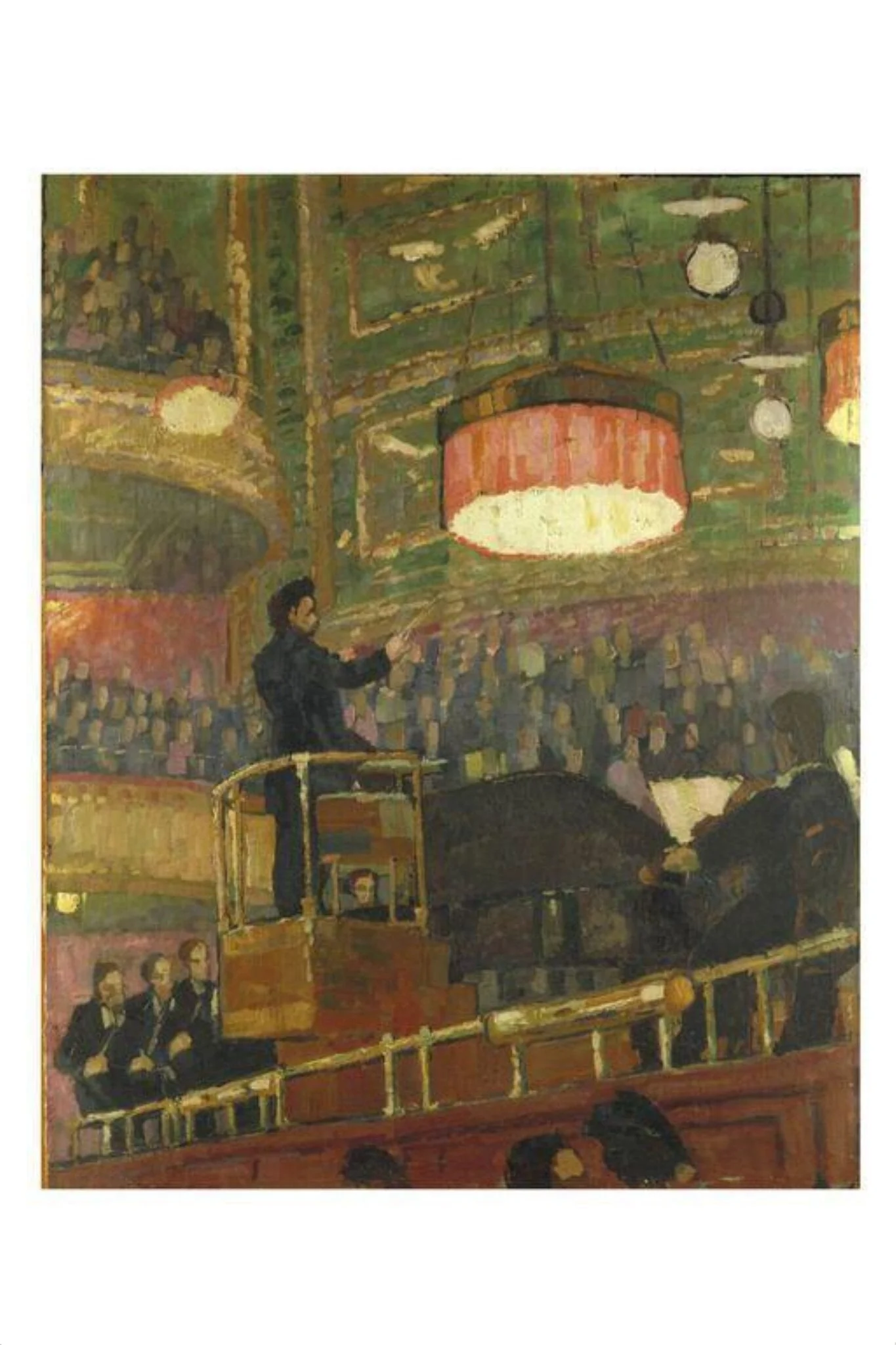 Sir Henry Wood in the Queen's Hall