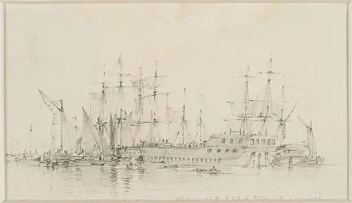 Old Mag off the East India Dock, Blackwall