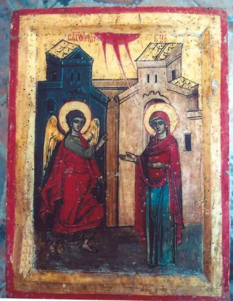 Buna Vestire, by Preda și Marin, 1694