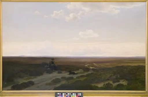 View of Pårup Moors near Silkeborg, Jutland