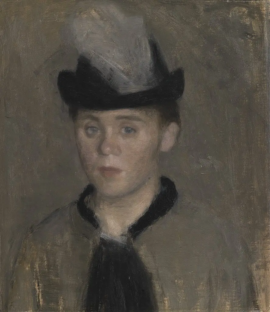 Ida Ilsted, the Artist's Fiancée
