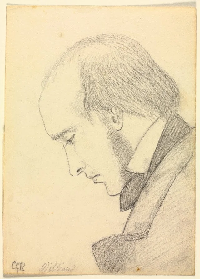 Portrait of William Michael Rossetti, by Christina Georgina Rossetti, 1853
