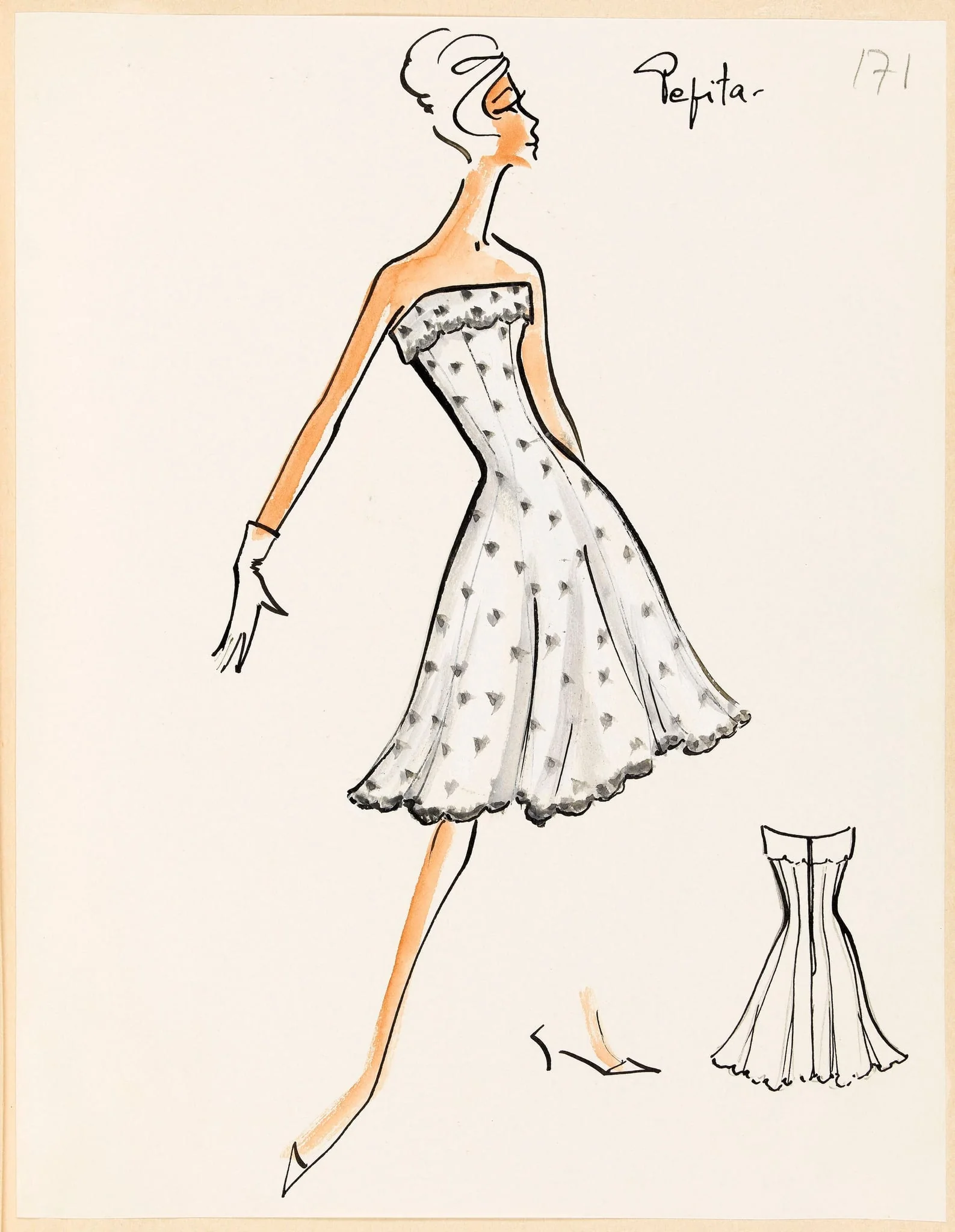 Pépita, by Carven, 1959