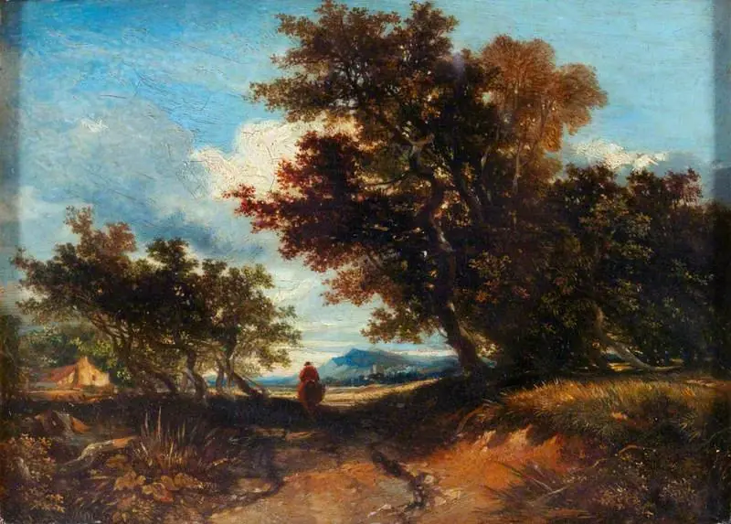 Landscape with a Horseman