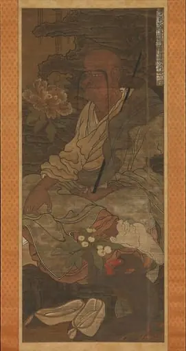羅漢図（十六羅漢図の内）|Arhat from a series of sixteen Arhats