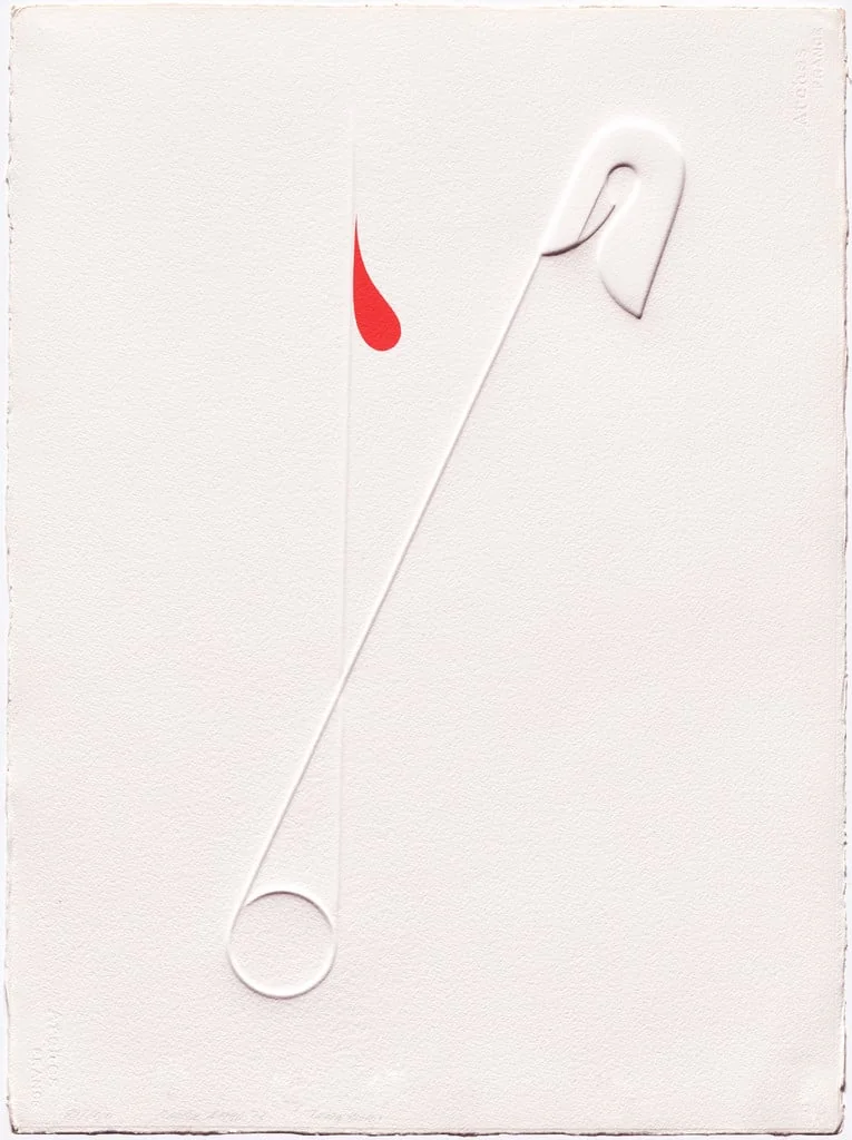 Untitled, by Omar Rayo, ink, 1973