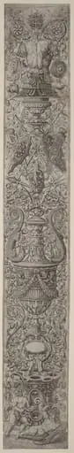 Ornament Panel: Two Children Wearing Helmets