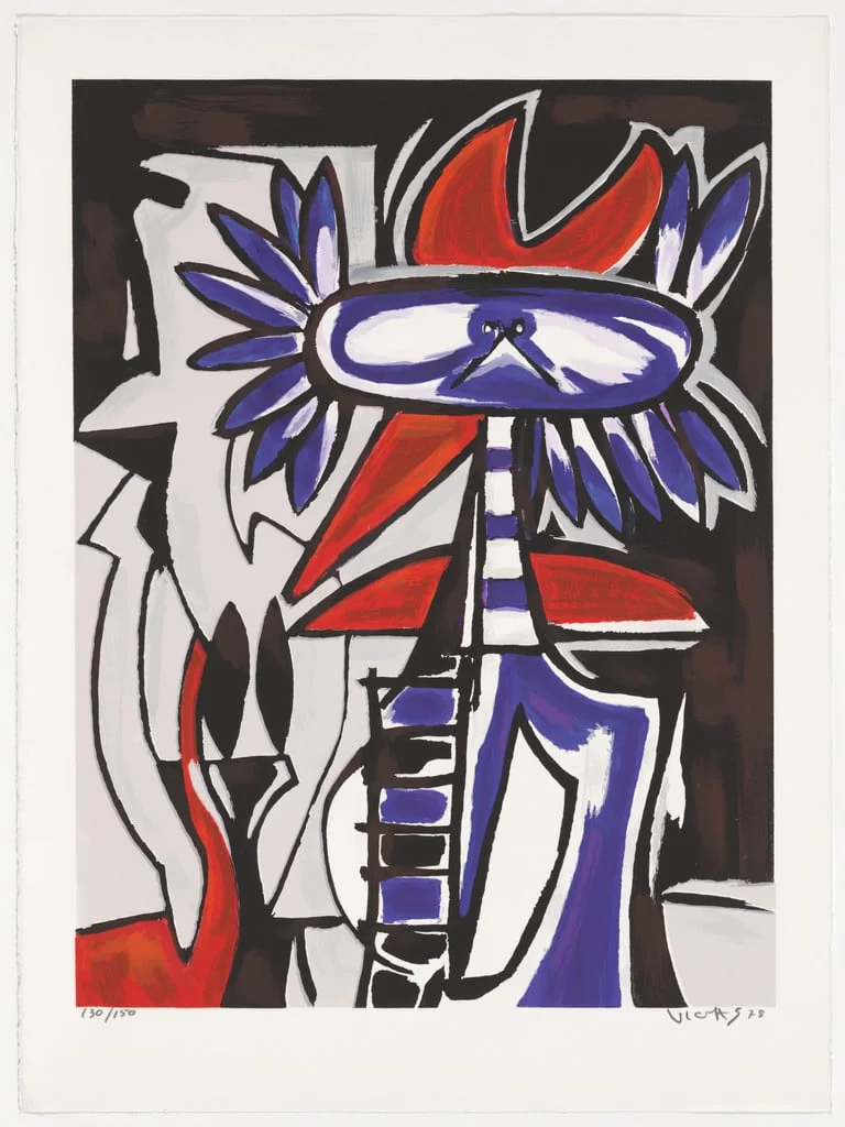 Untitled, by Oswaldo Vigas, ink, 1978