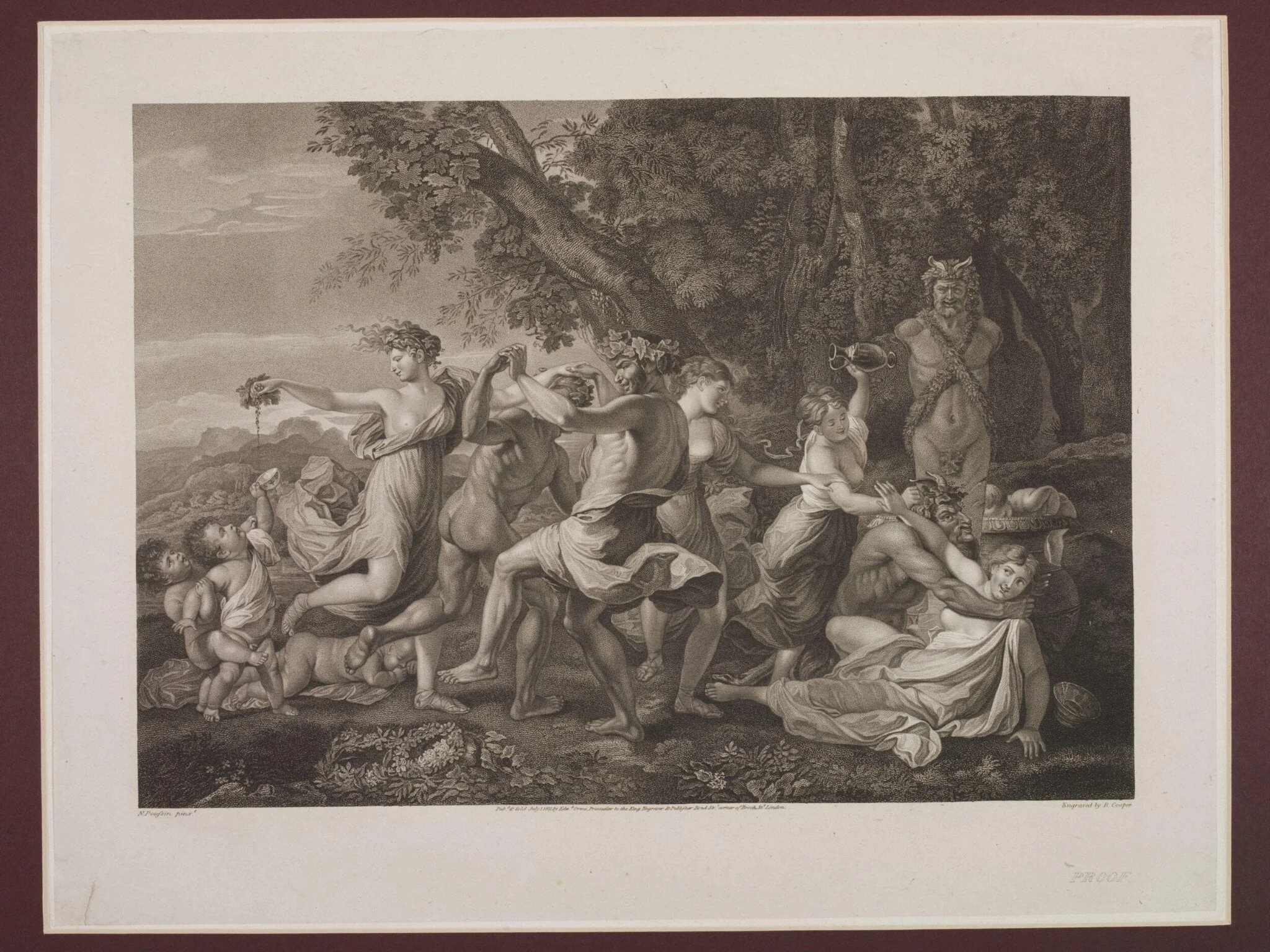 Bacchanalian Dance, by Richard Cooper, 1740