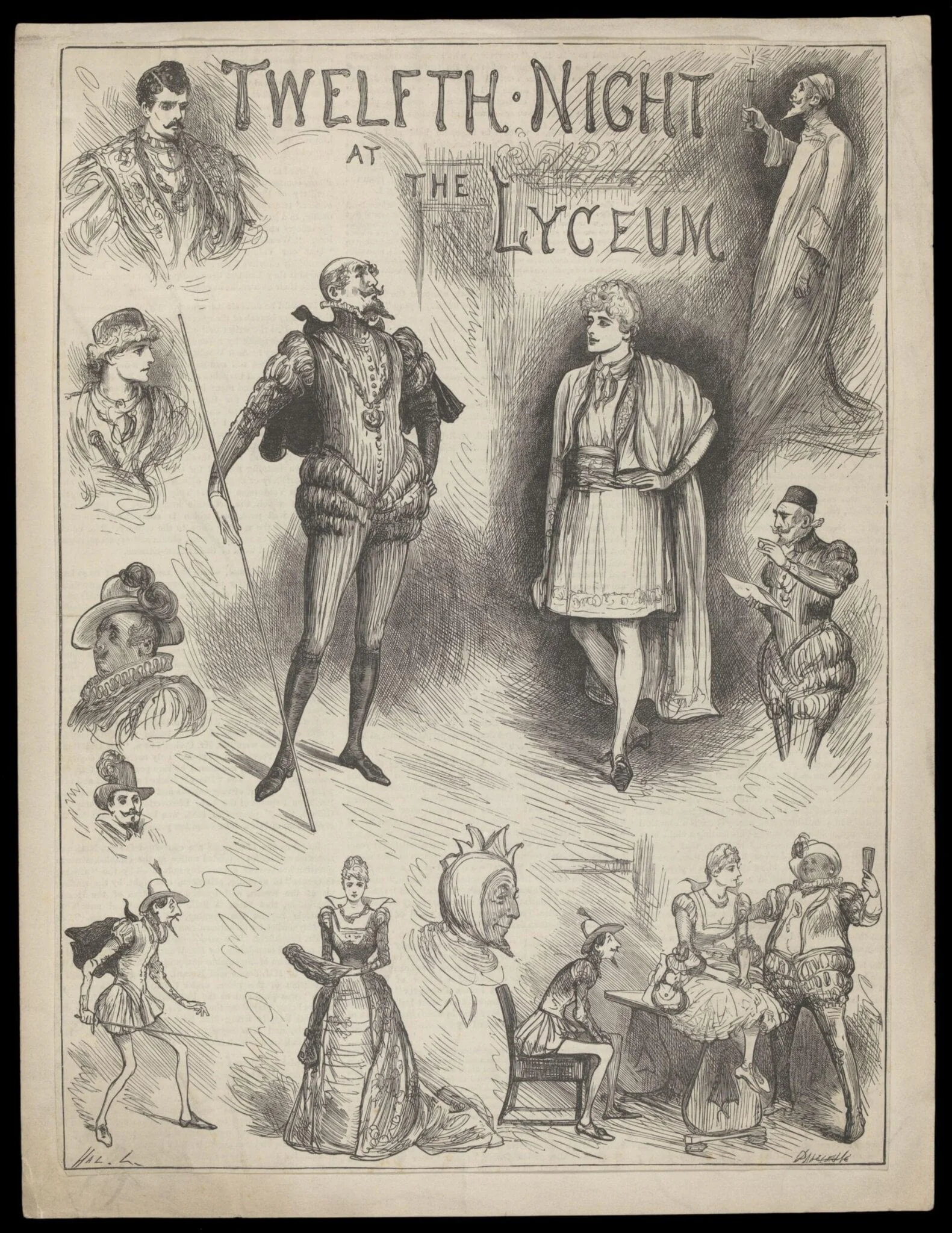 H Beard Print Collection
