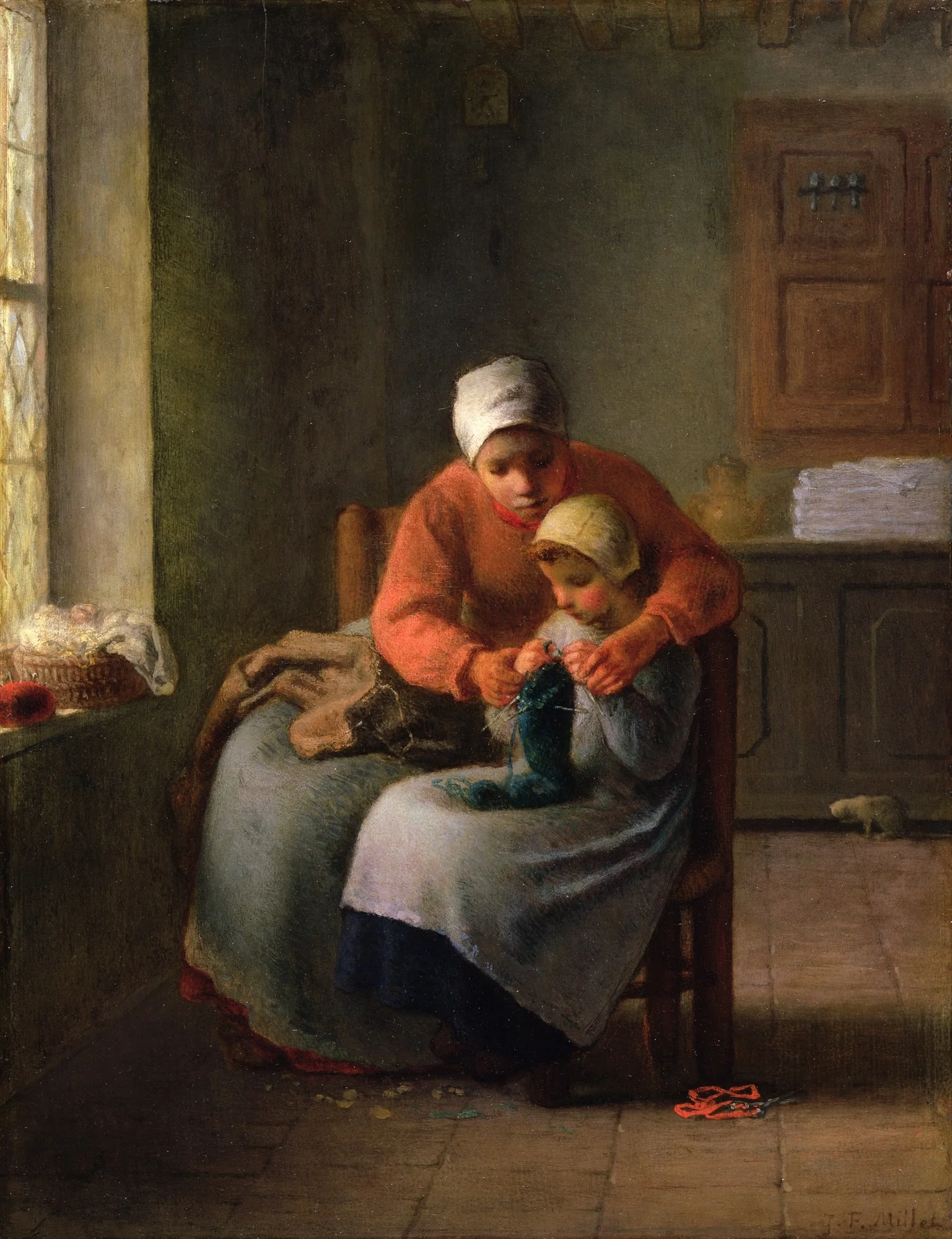 The Knitting Lesson