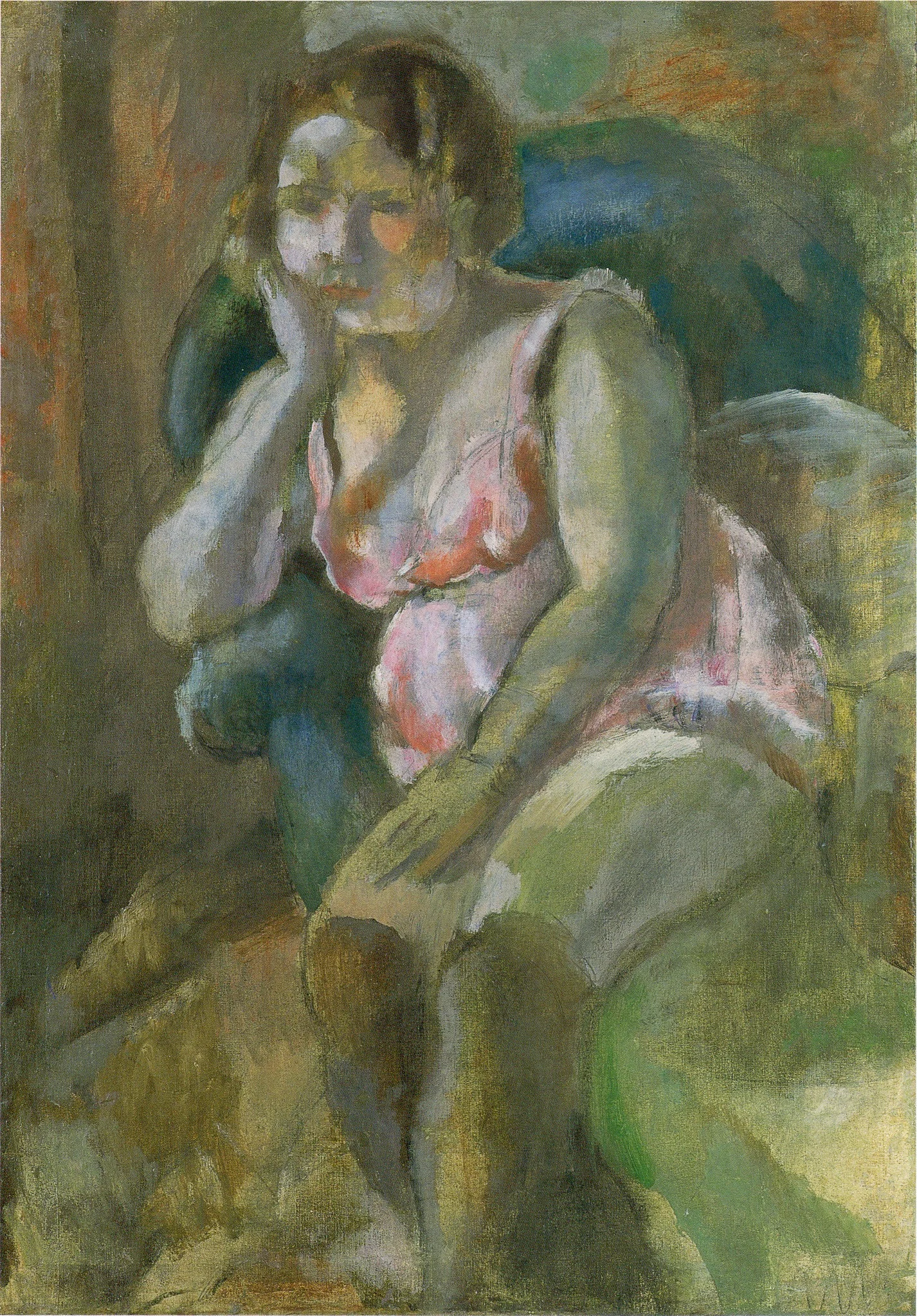 Q104419124, by Jules Pascin, oil, 1927