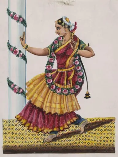 A Dancing-girl