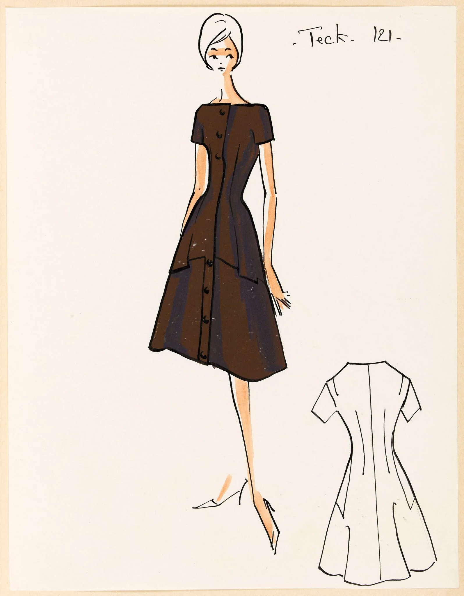 Teck, by Marie-Louise Carven, 1959