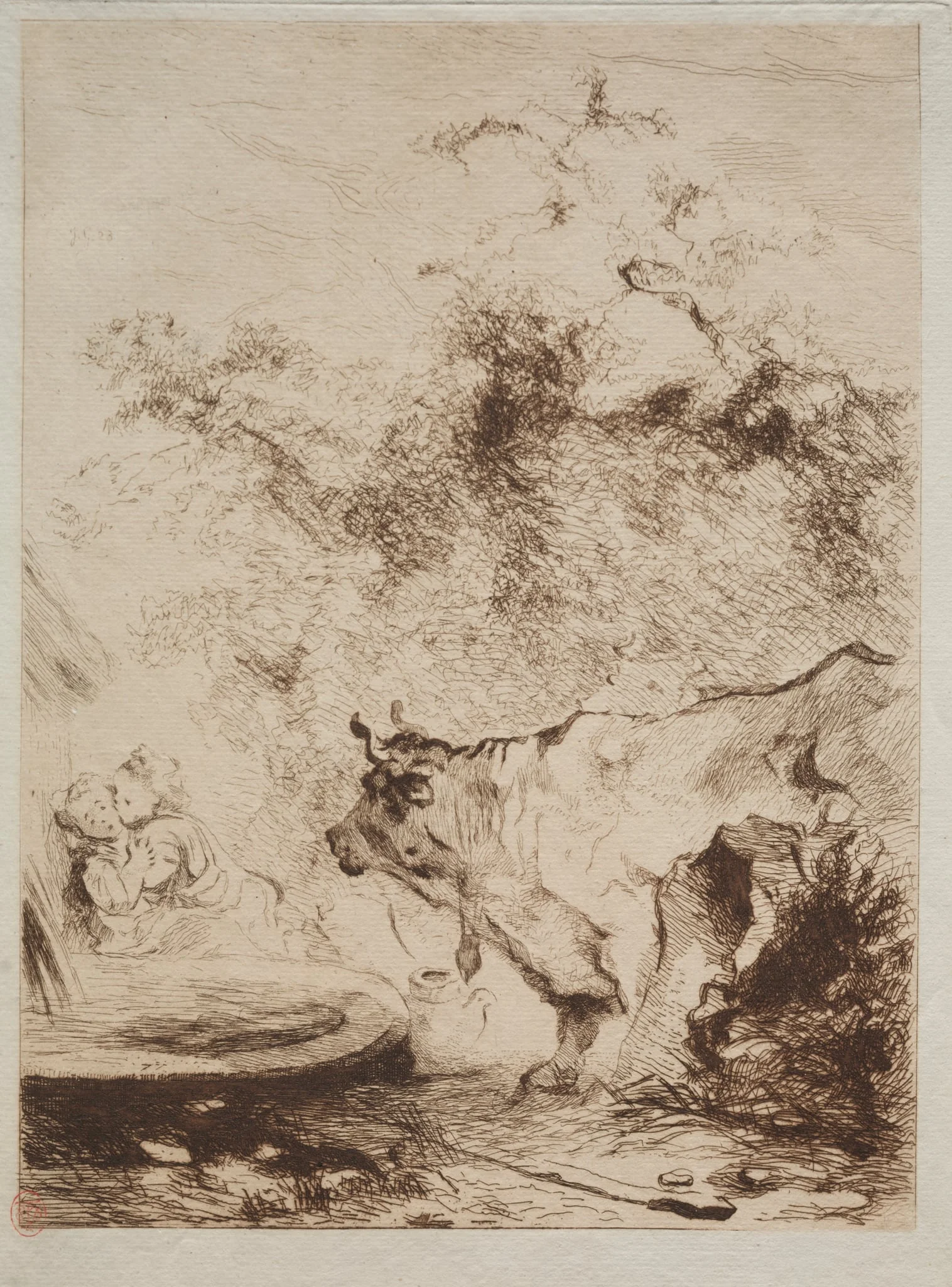 The Bull, by Jules de Goncourt, 1865