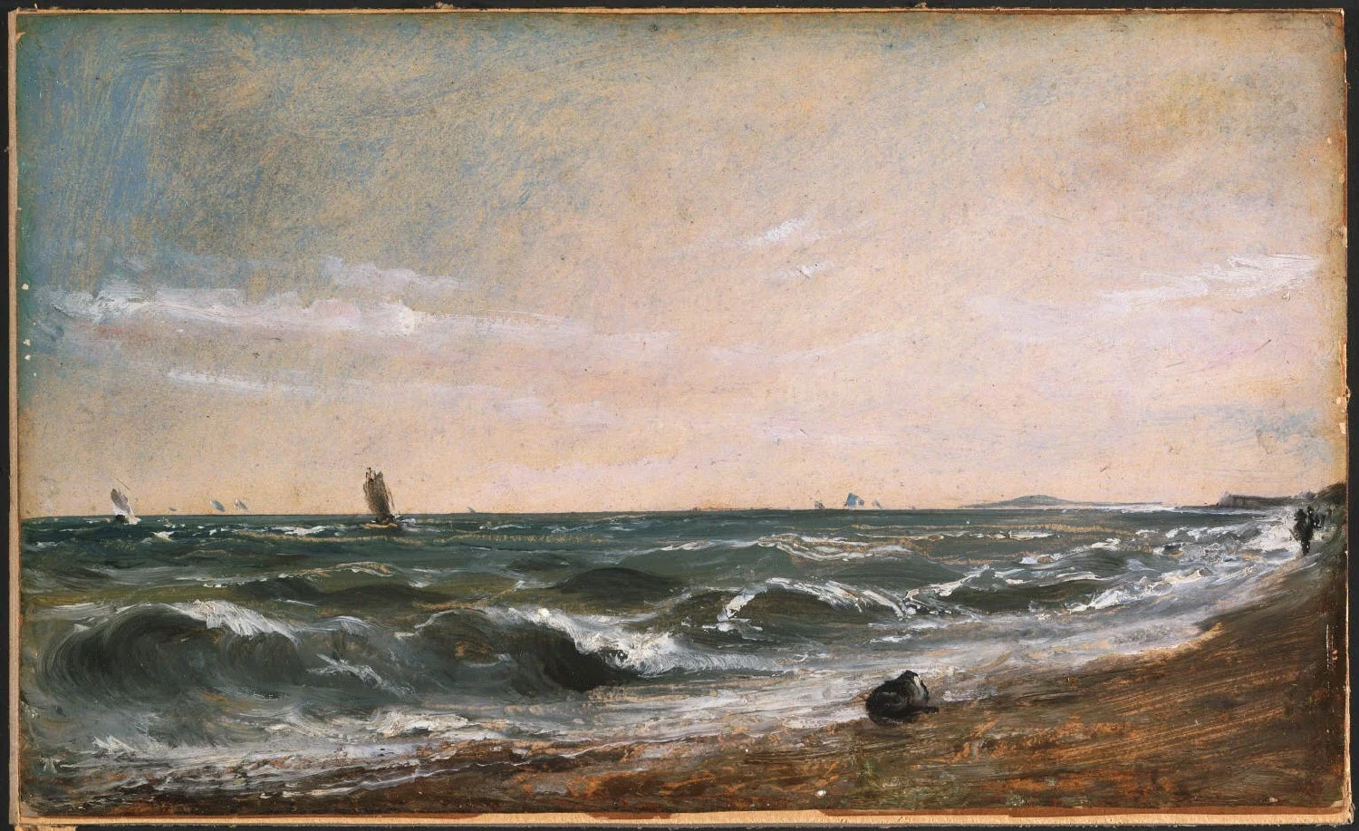 Coast Scene, Brighton, by John Constable, unspecified, 1816