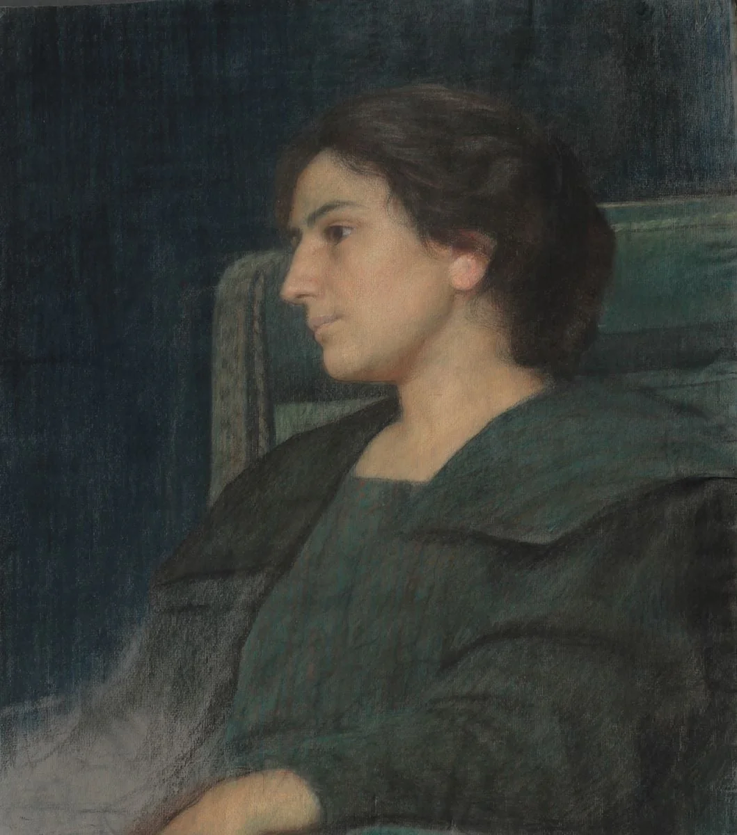 Portret de femeie - soția artistului