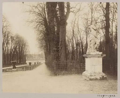 Statue of "Le Sanguin", Versailles, France