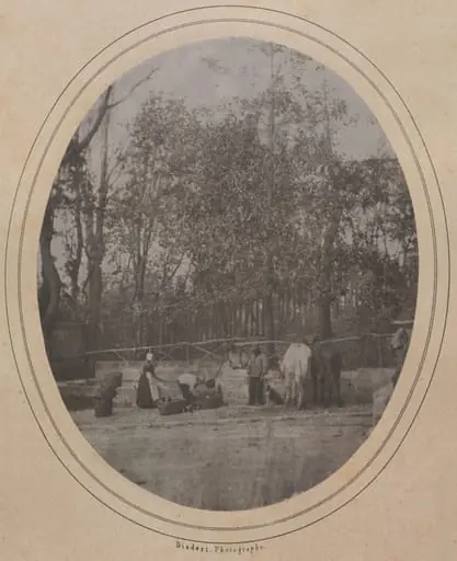 Village Scene (Southern France)