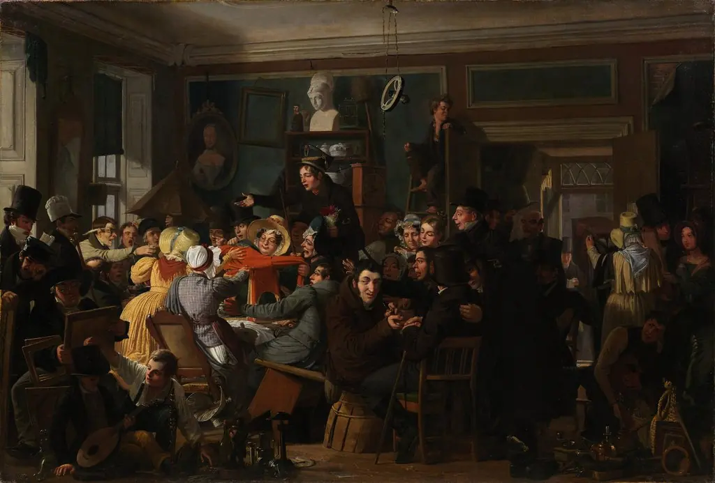 Auction Scene