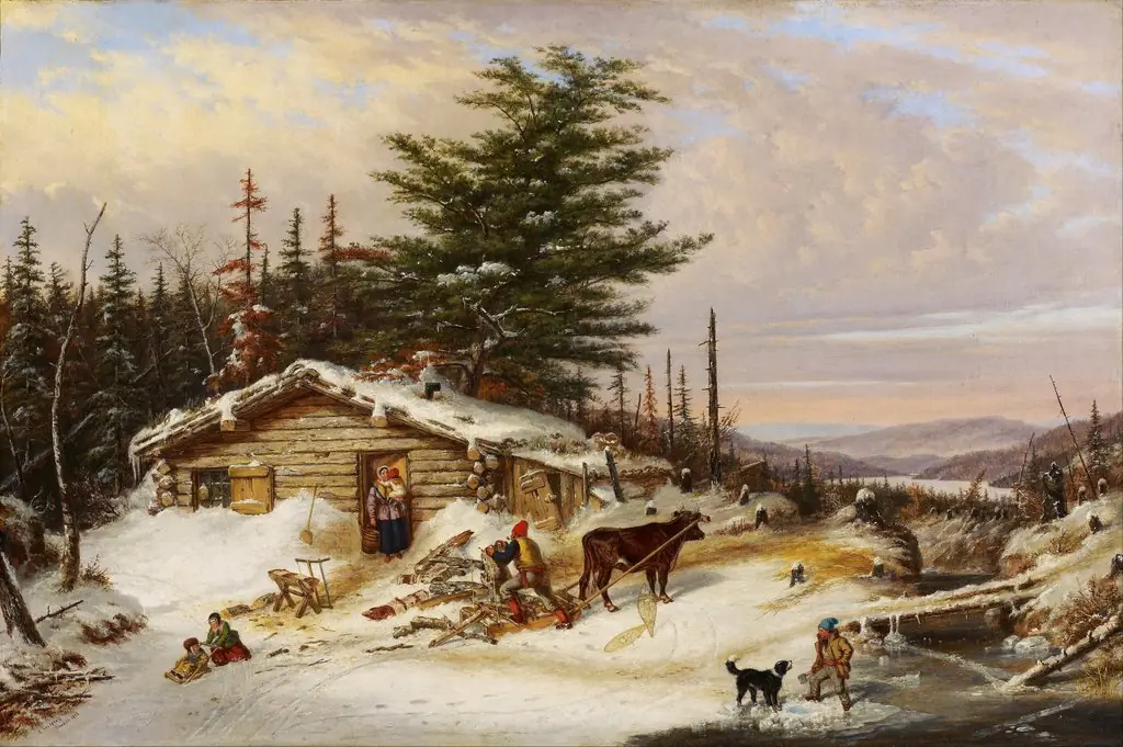 Settler's Log House