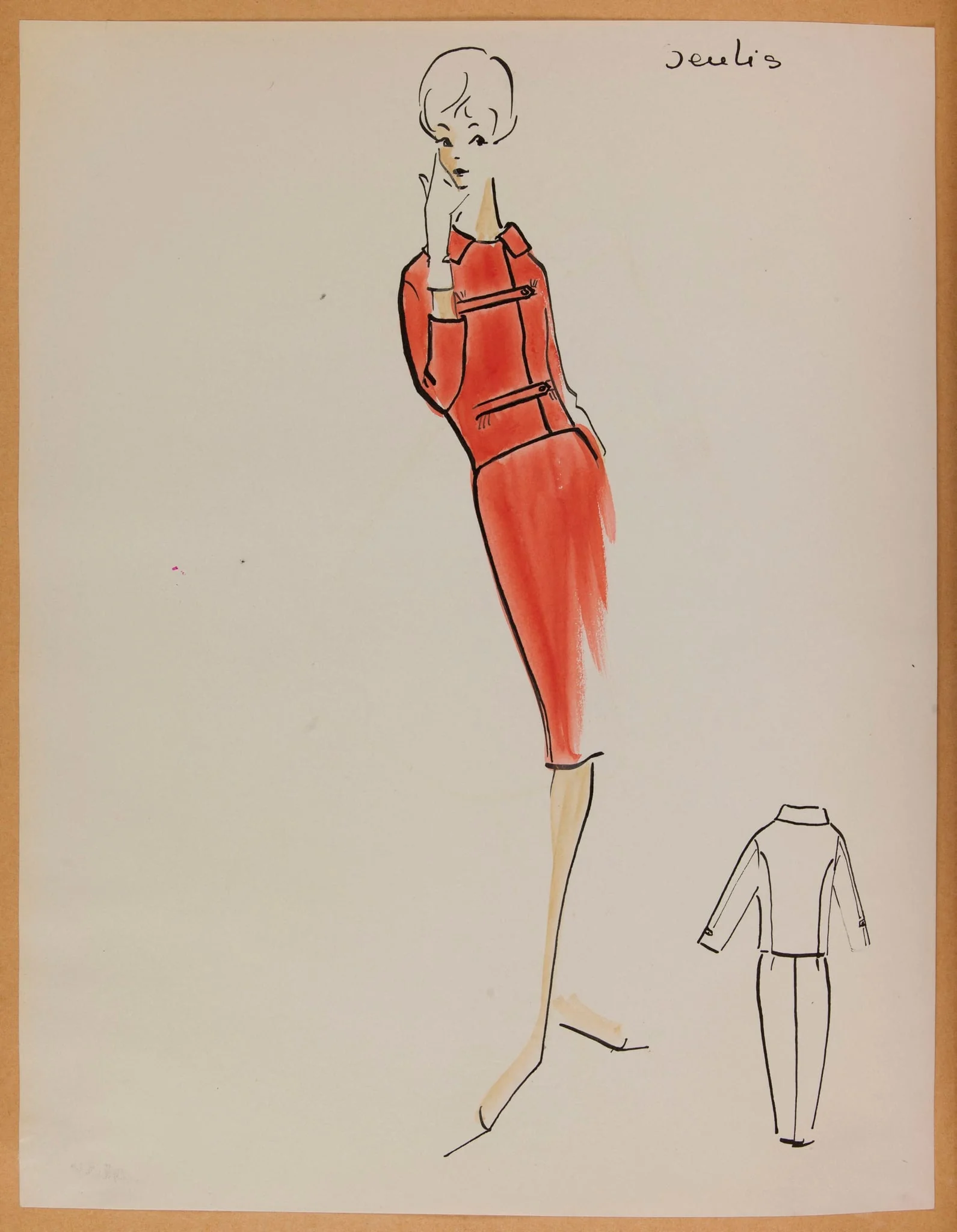 Senlis, by Carven, 1958