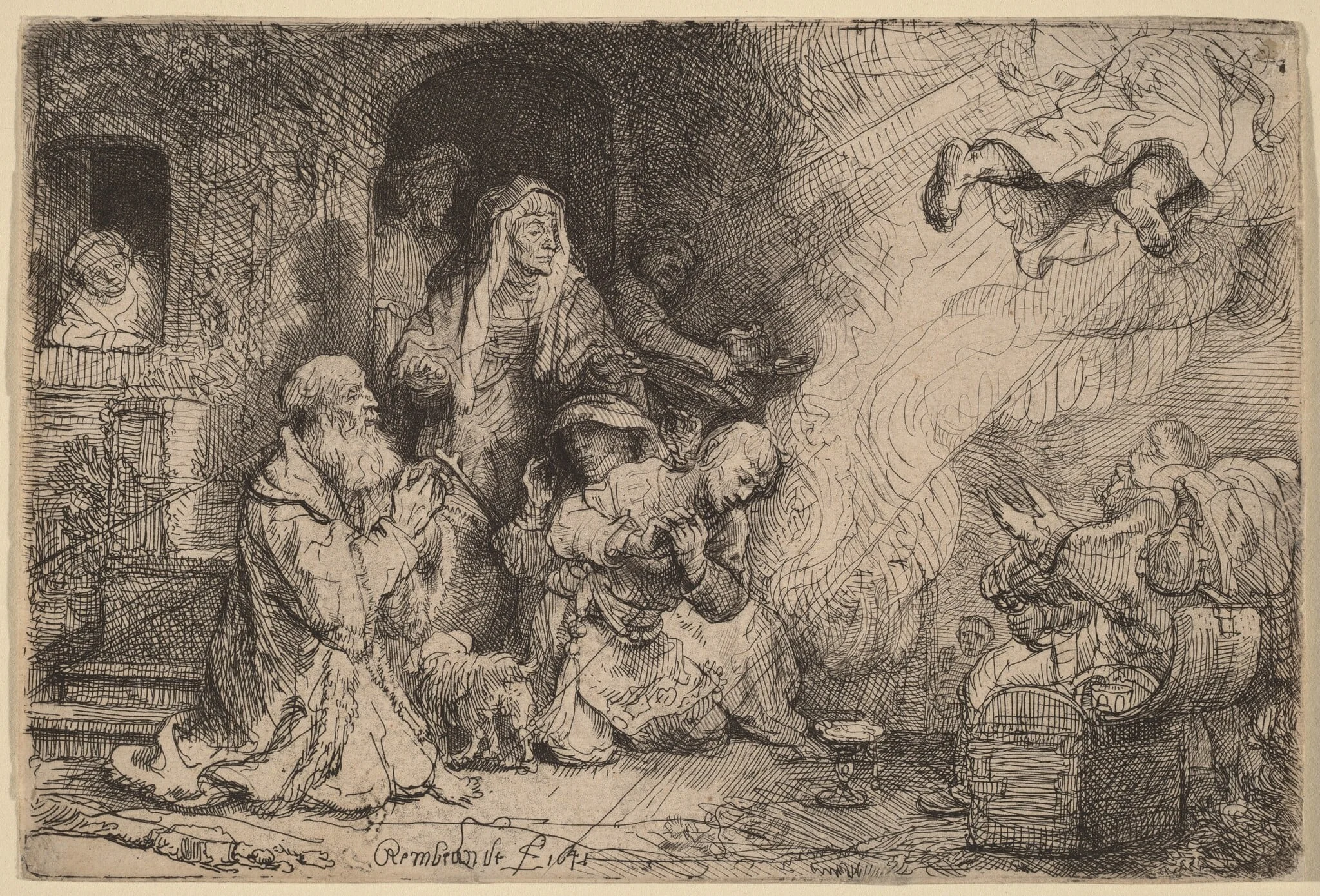The Angel Departing from the Family of Tobias