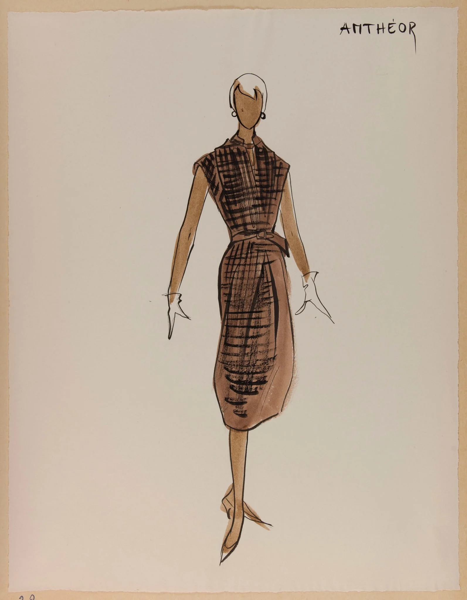 Anthéor, by Carven, 1956