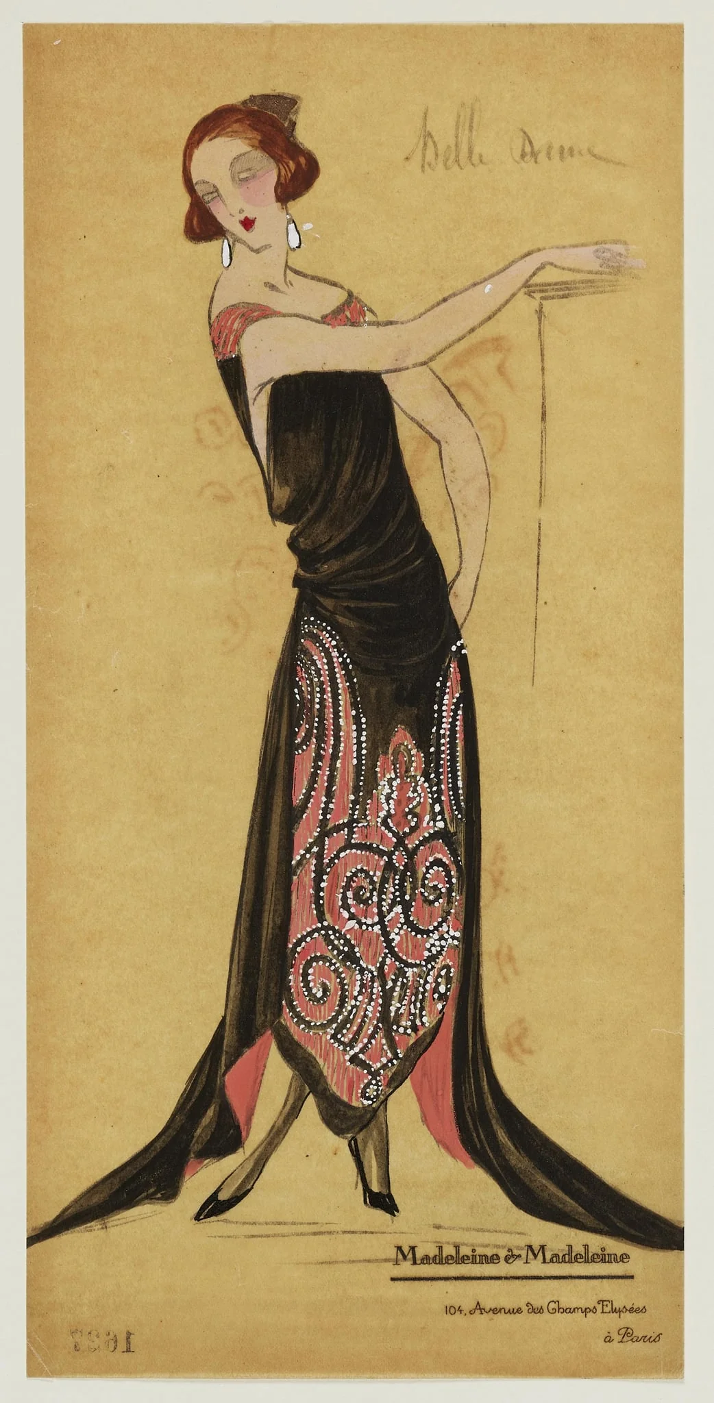 Belle Dame, by Madeleine & Madeleine, 1924