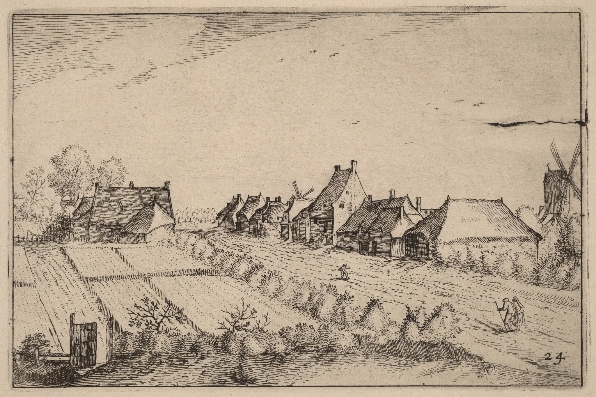 Fields and a Road