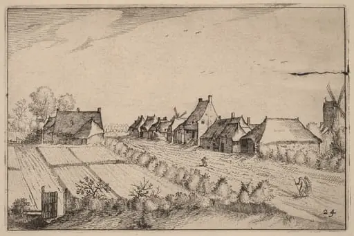 Fields and a Road