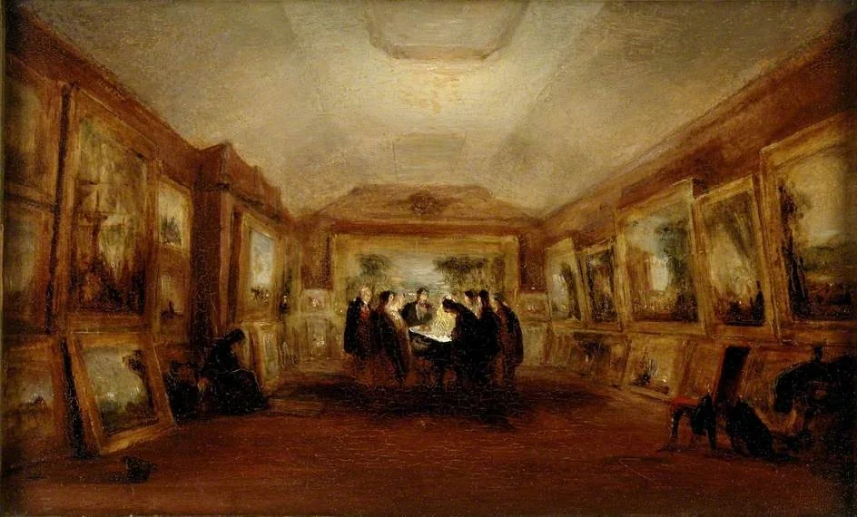 Turner's Body lying in State, 29 December 1851, by George Jones, unspecified