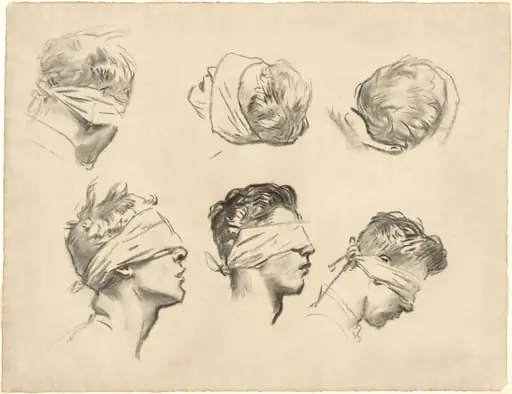 Studies for "Gassed"