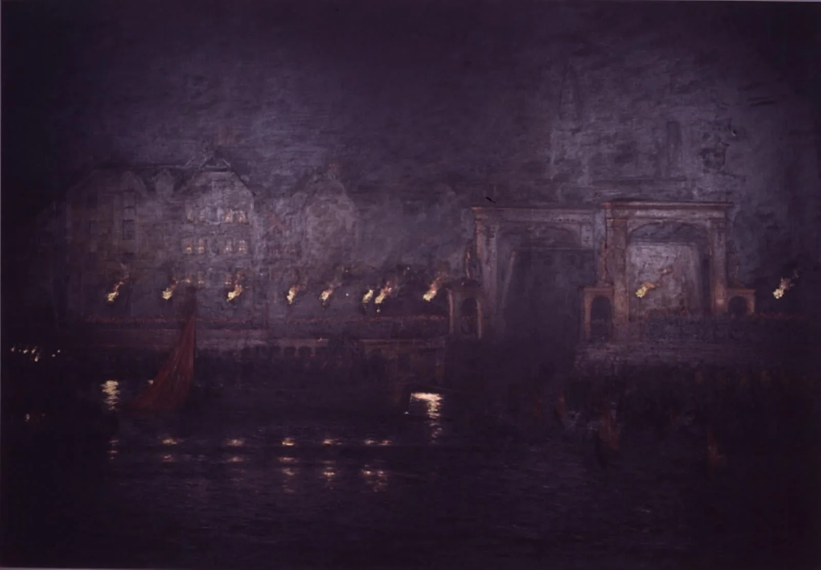 Frederik VII's ligfærd d. 2. december 1863, by Unknown, 1889