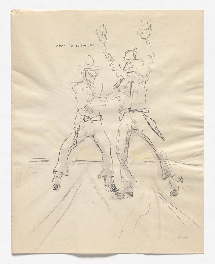 Untitled, by Rosemarie Trockel, watercolor, 1997