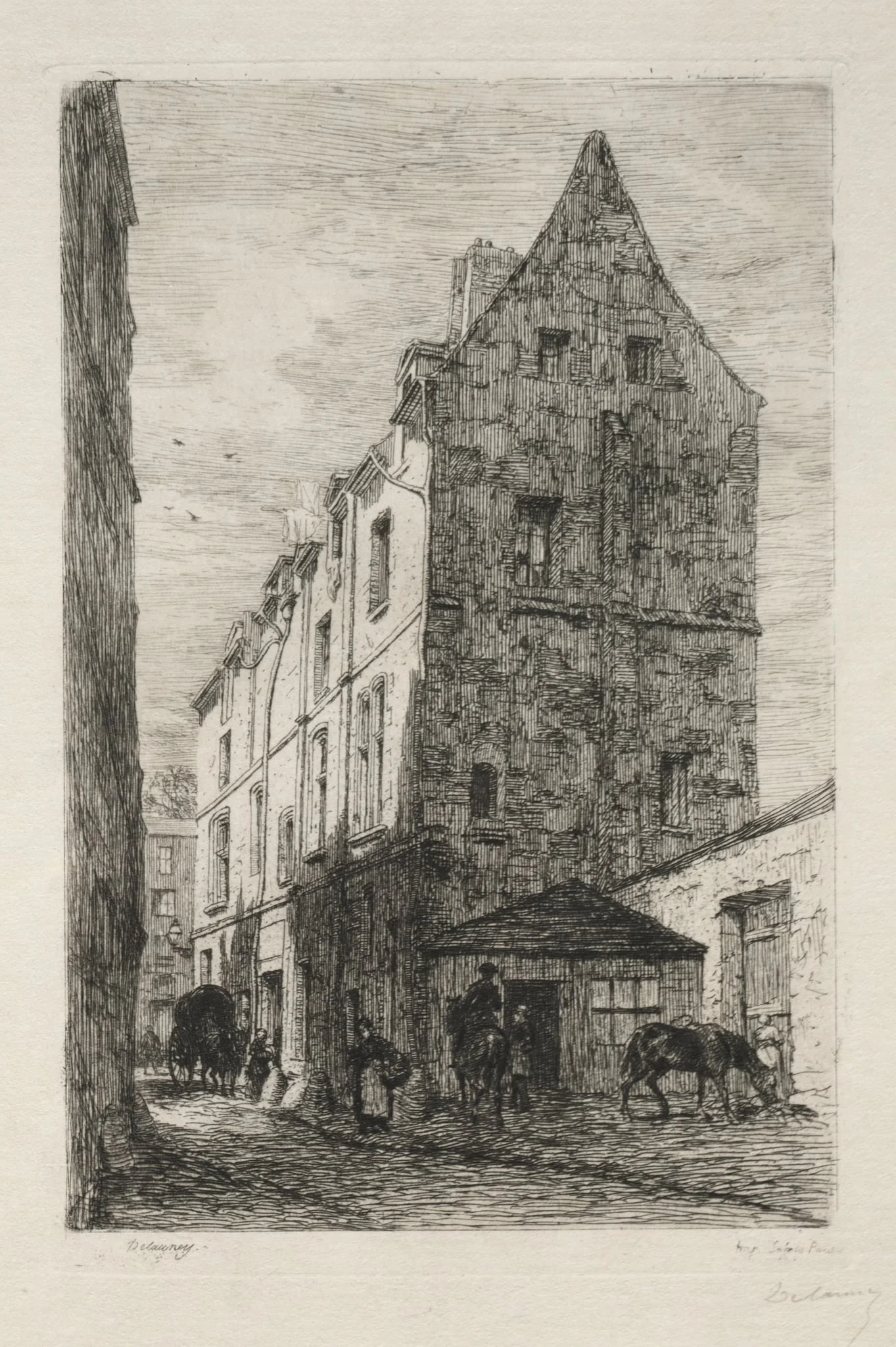 Maison dite de la Reine Blanche, Rue de Marmousets