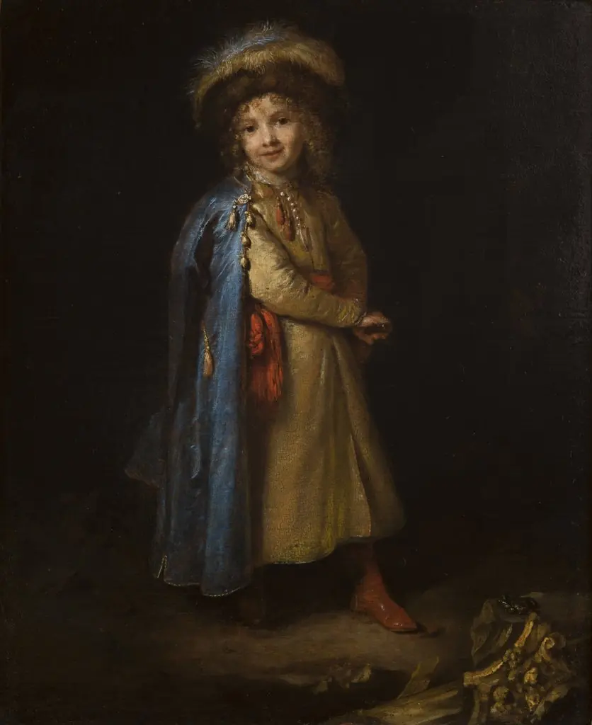 Portrait of a Boy in the Polish National Costume