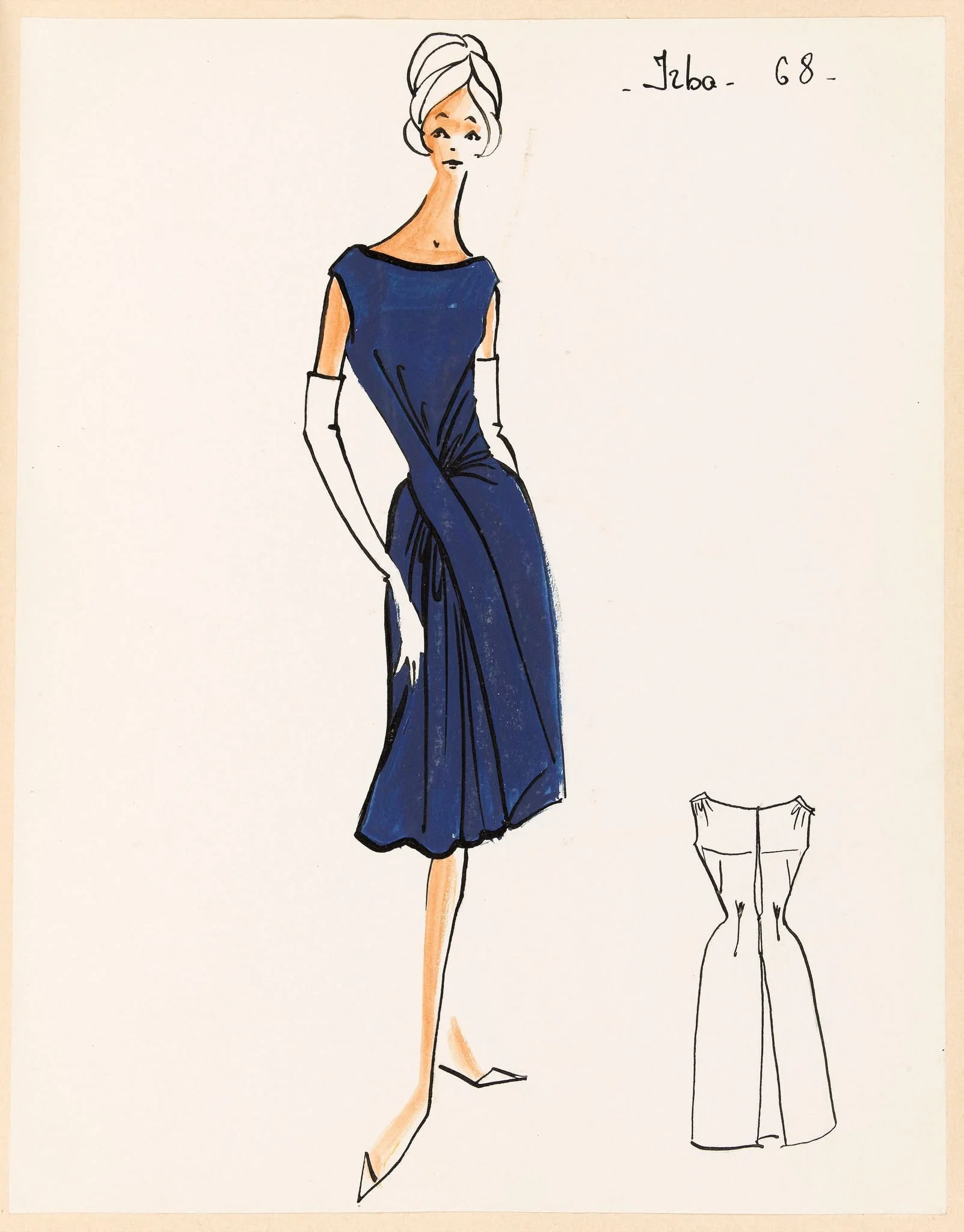 Irba, by Carven, 1959