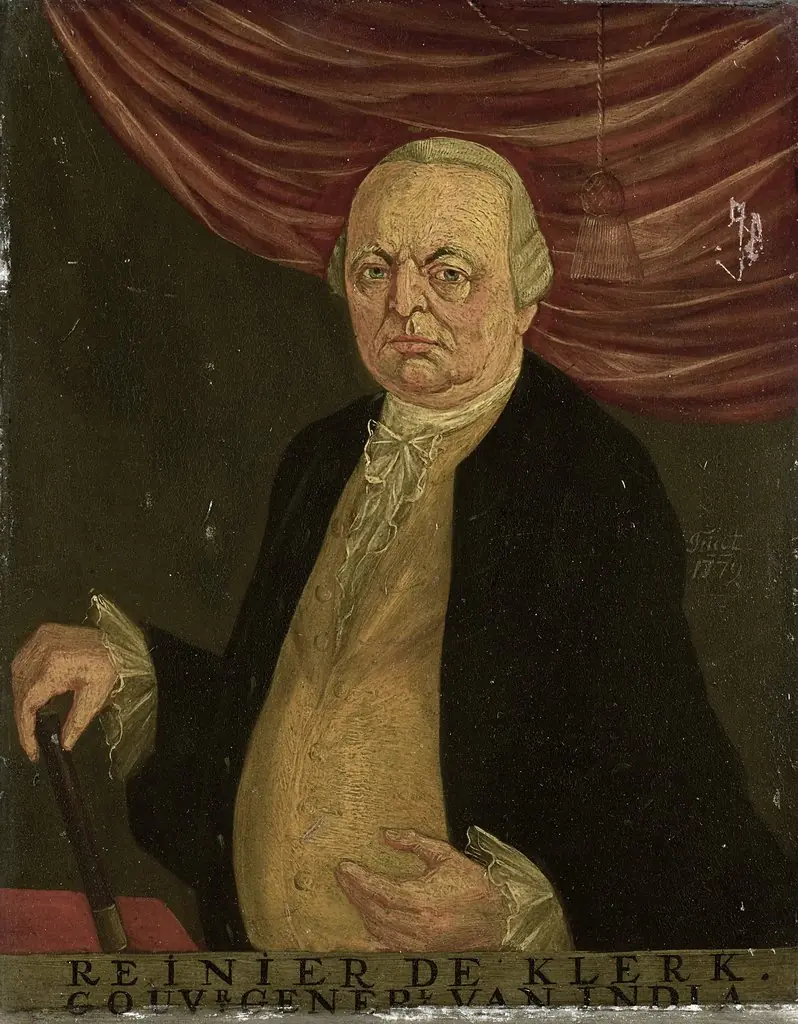 Portrait of Reinier de Klerk (1710-80). Gouverneur-generaal (1777-80)