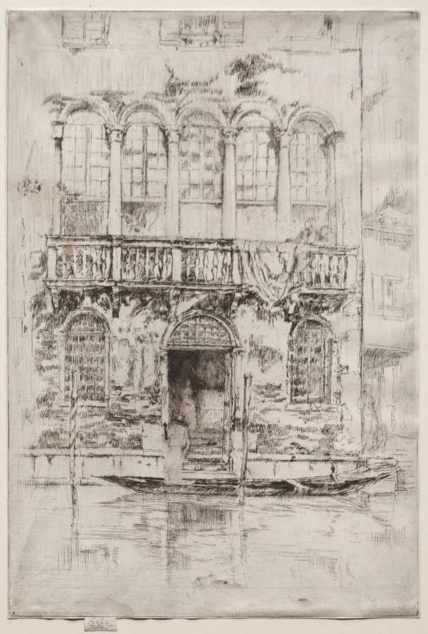 The Balcony, by James McNeill Whistler, 1886