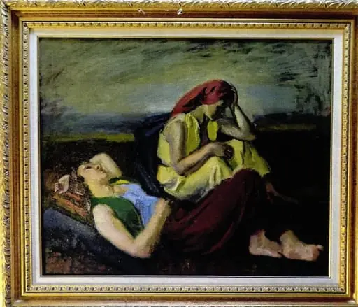 Două fete odalisce