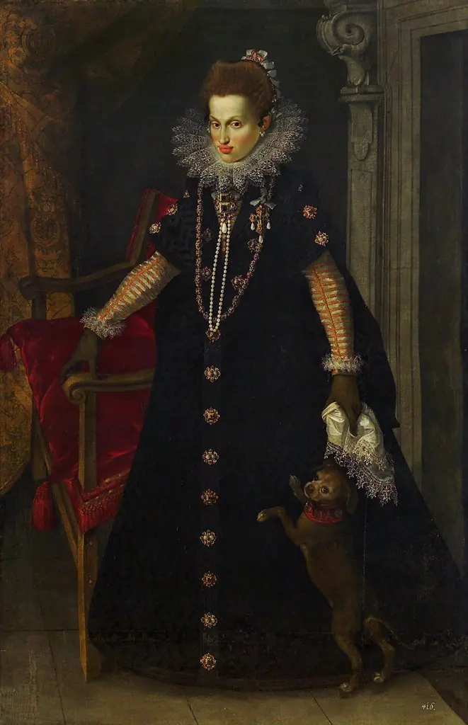 Portrait of Maria Anna of Bavaria (1574–1616), Archduchess of Austria
