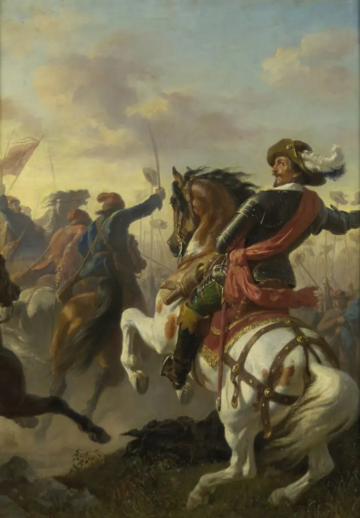 Boucquoi's victory at Zablat (Budweis) 1619
