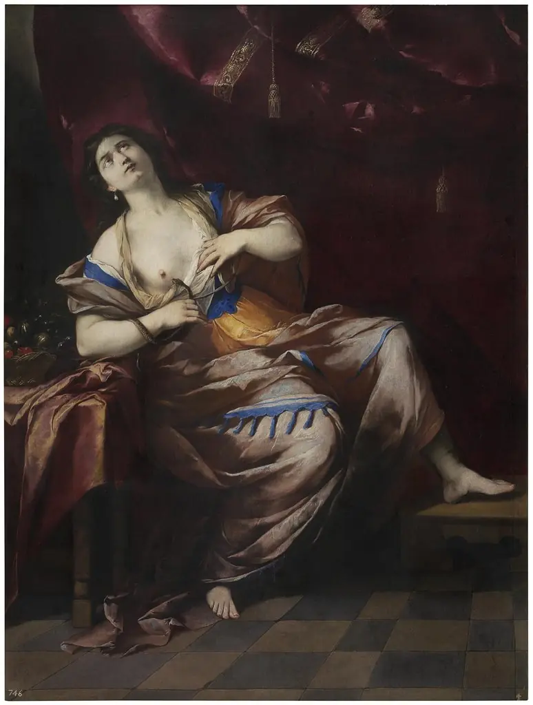 The death of Cleopatra